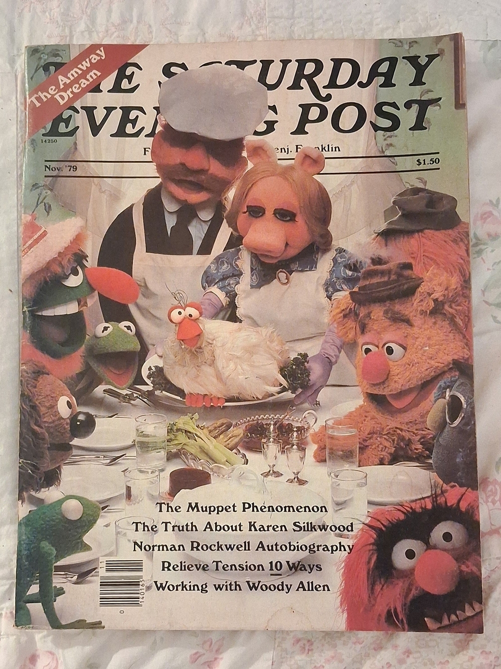 📘🐷🐸The Saturday Evening Post - November 1979 - The Muppets🐸🐷📘